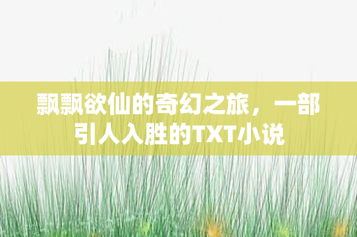 一部引人入胜的TXT小说图片