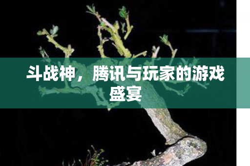 腾讯与玩家的游戏盛宴图片