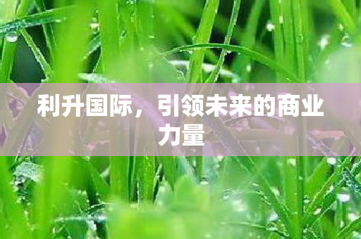 引领未来的商业力量图片