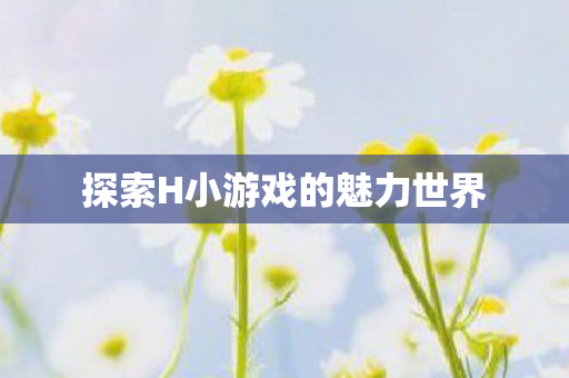 探索H小游戏的魅力世界图片