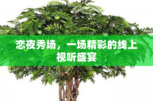 一场精彩的线上视听盛宴图片