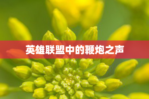 英雄联盟中的鞭炮之声图片