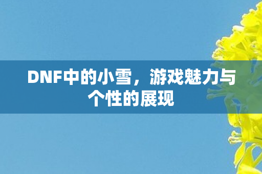 游戏魅力与个性的展现图片