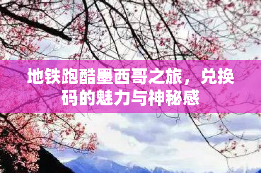 兑换码的魅力与神秘感图片