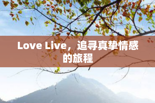 Love Live图片