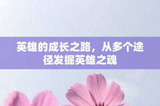从多个途径发掘英雄之魂图片