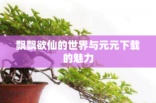 飘飘欲仙的世界与元元下载的魅力图片