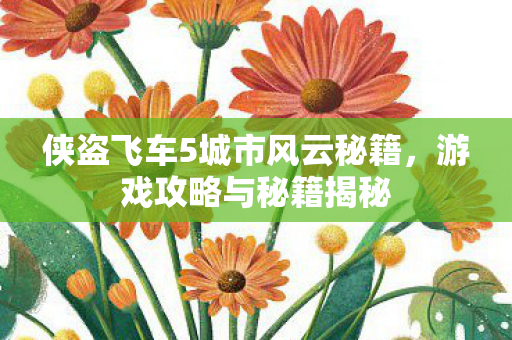 侠盗飞车5城市风云秘籍图片