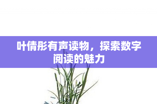 探索数字阅读的魅力图片