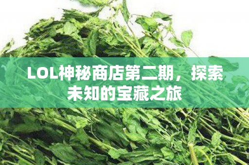 LOL神秘商店第二期图片