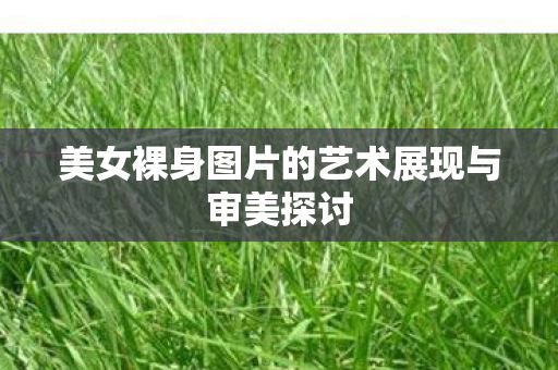 美女裸身图片的艺术展现与审美探讨图片