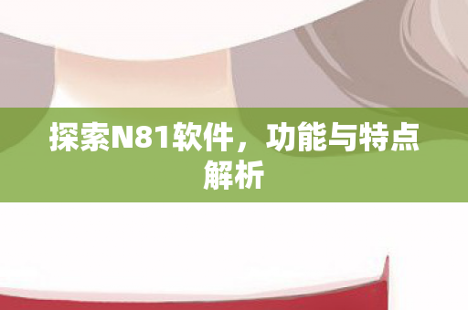 探索N81软件图片