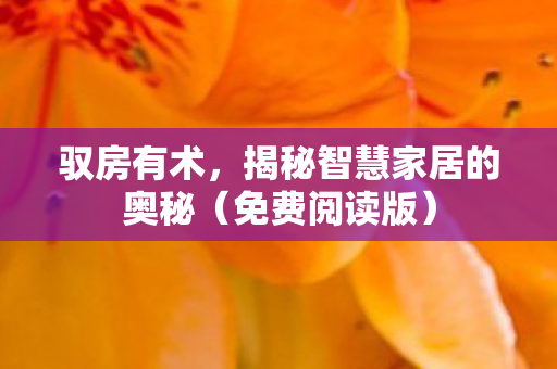 揭秘智慧家居的奥秘图片
