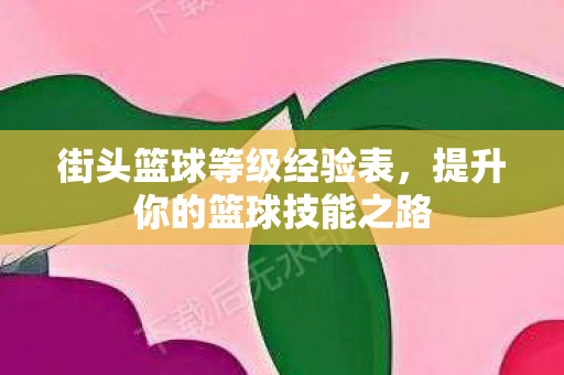 提升你的篮球技能之路图片