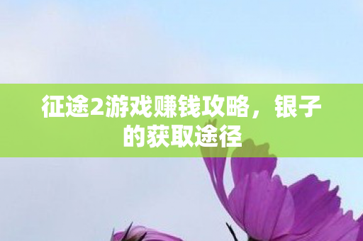 征途2游戏赚钱攻略图片