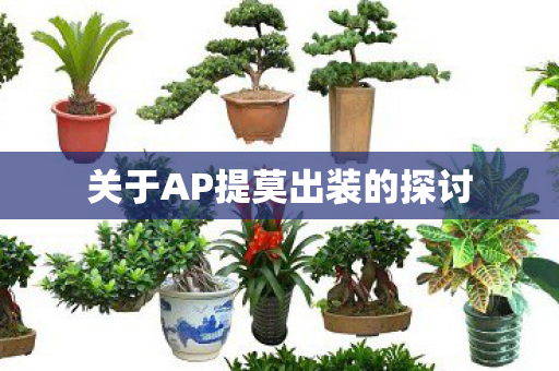 关于AP提莫出装的探讨图片