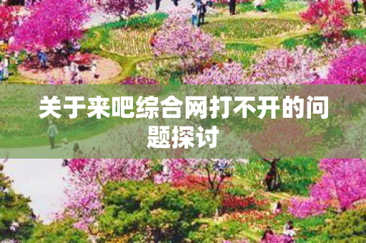 关于来吧综合网打不开的问题探讨图片