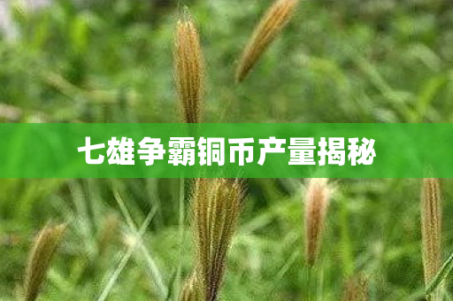 七雄争霸铜币产量揭秘图片