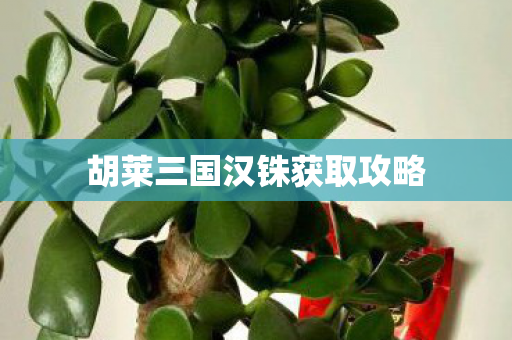 胡莱三国汉铢获取攻略图片