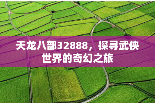 探寻武侠世界的奇幻之旅图片