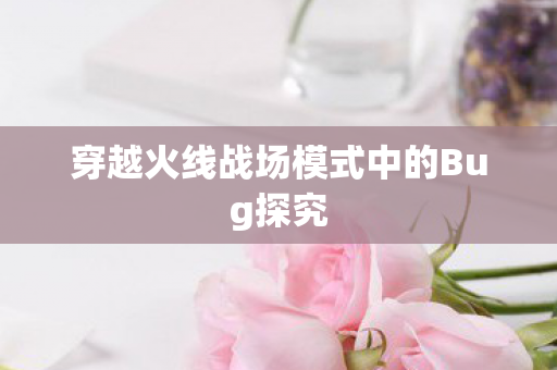 穿越火线战场模式中的Bug探究图片