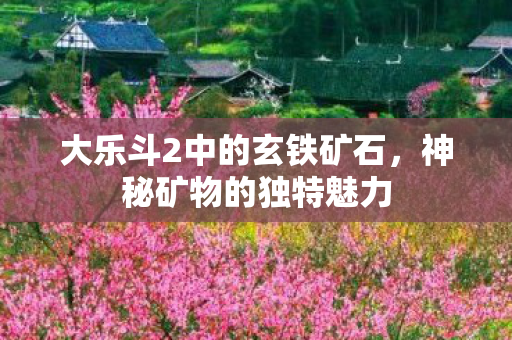 大乐斗2中的玄铁矿石图片