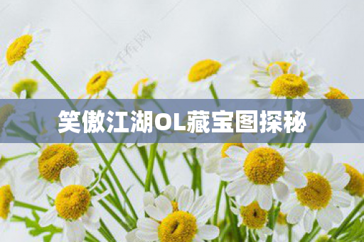 笑傲江湖OL藏宝图探秘图片
