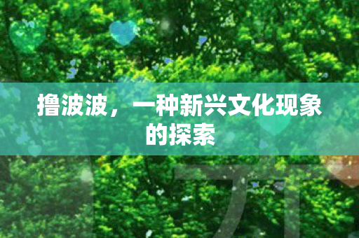 一种新兴文化现象的探索图片
