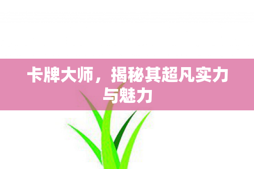 揭秘其超凡实力与魅力图片