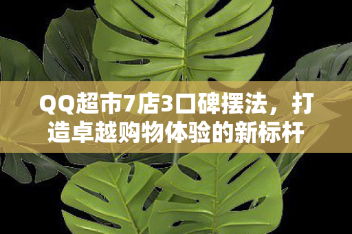 打造卓越购物体验的新标杆图片
