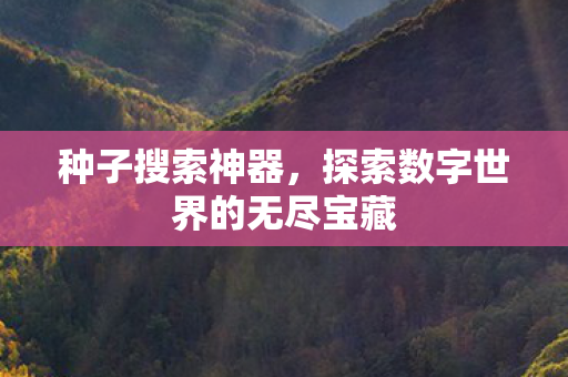 探索数字世界的无尽宝藏图片