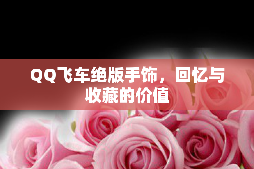 QQ飞车绝版手饰图片