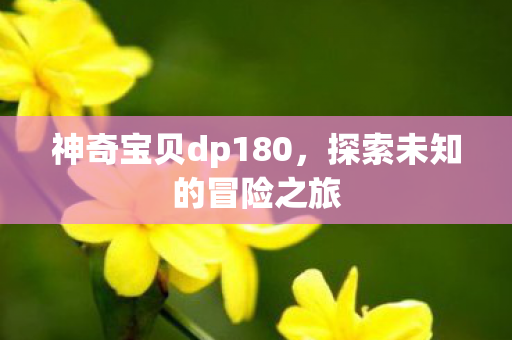 神奇宝贝dp180图片