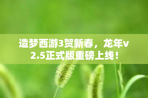 造梦西游3贺新春图片