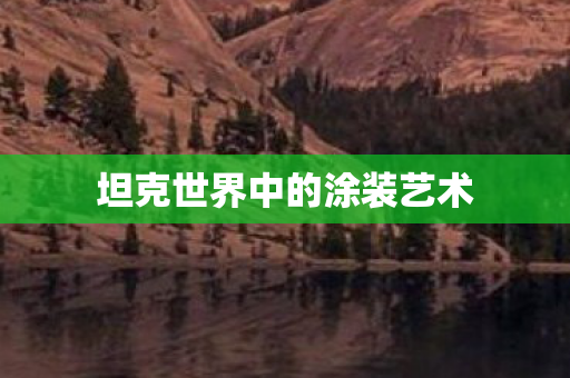 坦克世界中的涂装艺术图片