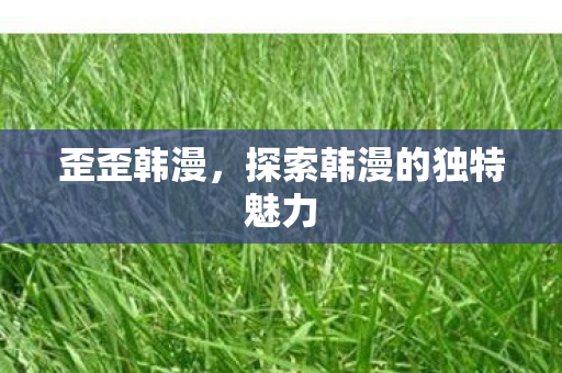 探索韩漫的独特魅力图片