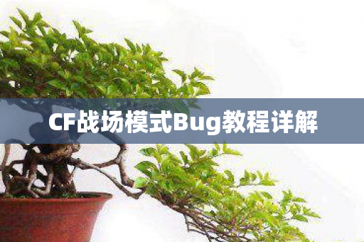 CF战场模式Bug教程详解图片
