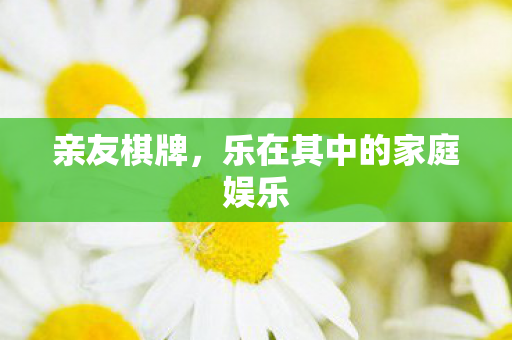 乐在其中的家庭娱乐图片