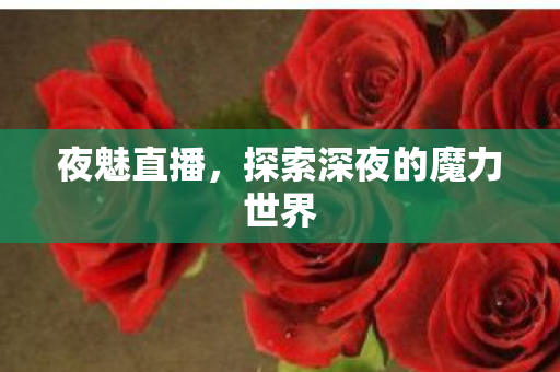 探索深夜的魔力世界图片