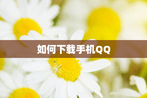 如何下载手机QQ图片