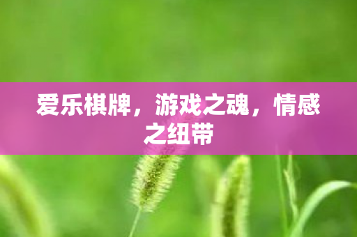 情感之纽带图片