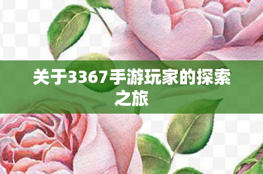 关于3367手游玩家的探索之旅图片