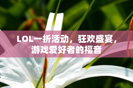 游戏爱好者的福音图片