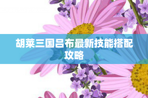 胡莱三国吕布最新技能搭配攻略图片