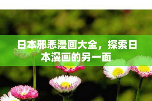 探索日本漫画的另一面图片