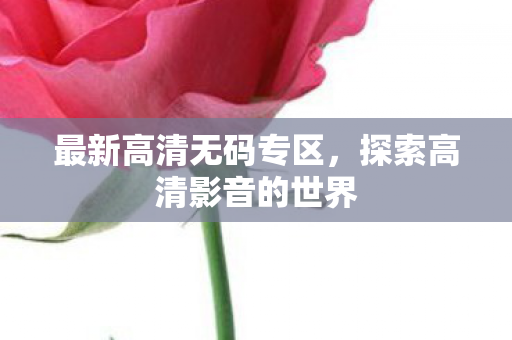 探索高清影音的世界图片