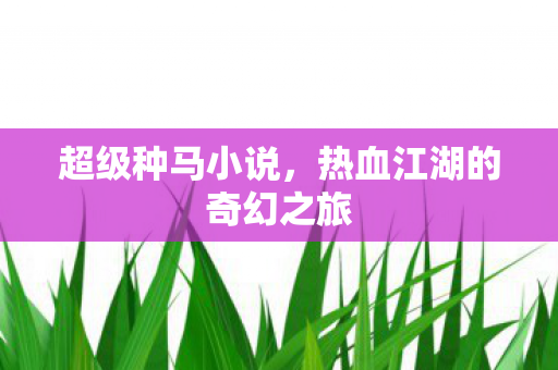 热血江湖的奇幻之旅图片