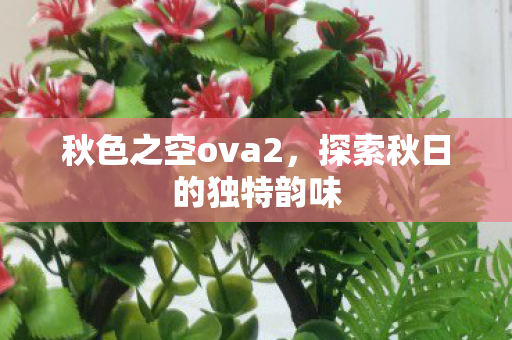 探索秋日的独特韵味图片