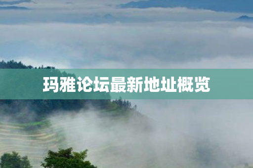 玛雅论坛最新地址概览图片
