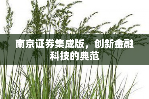 创新金融科技的典范图片